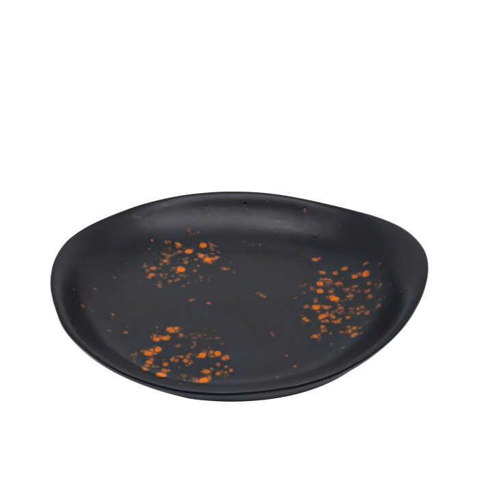 Zest Porcelain Mar Sunum Tabak 24Cm -Oxy Orange - 1