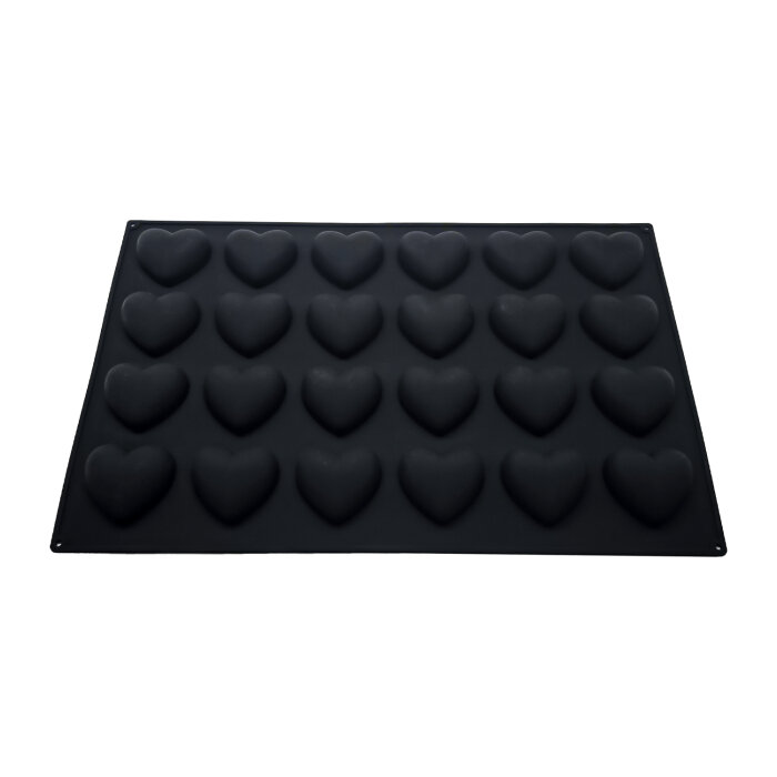 Martellato 24'lü 60X40 Kalp Silikon Kalıp H 30 mm 30SIL03N - 4