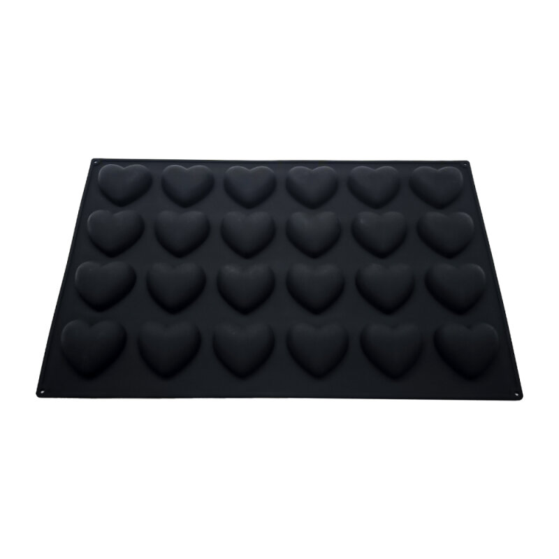 Martellato 24'lü 60X40 Kalp Silikon Kalıp H 30 mm 30SIL03N - 4