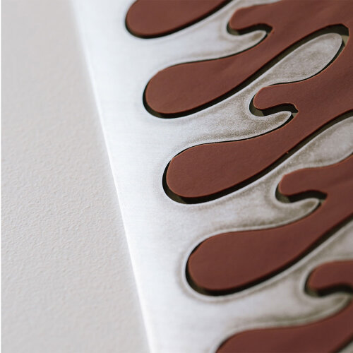 Martellato Çelik Pasta Şablonu Drop 20Fh51 - 2