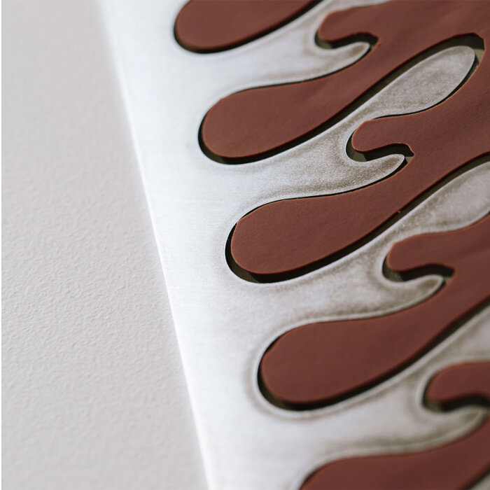 Martellato Çelik Pasta Şablonu Drop 20Fh51 - 2