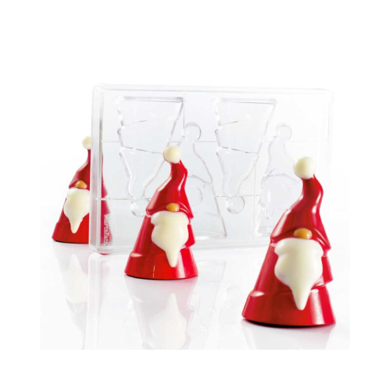 Martellato Polikarbonat Noel Baba Çikolata Kalıbı 275x175 mm 55 gr - 2