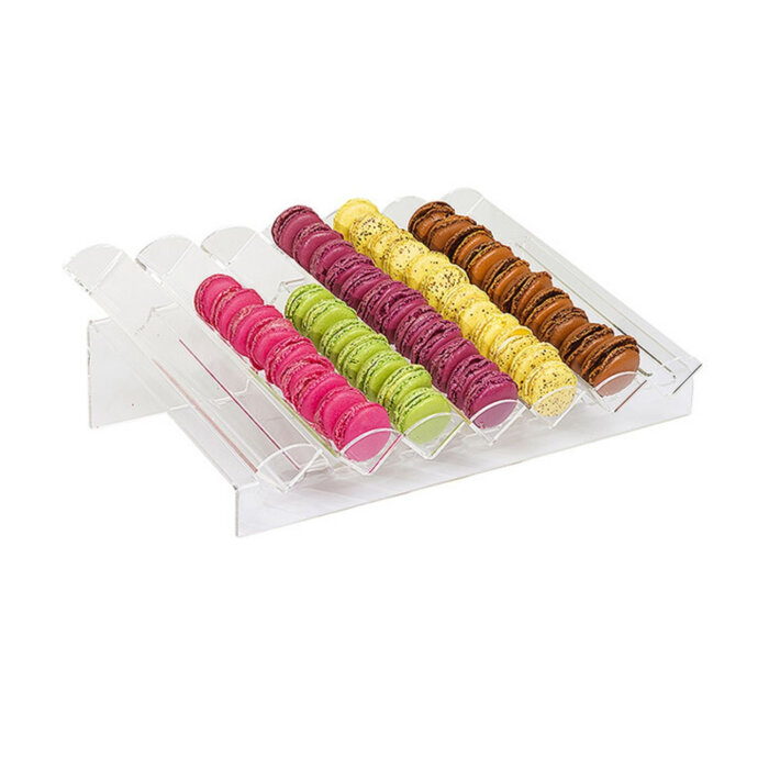 Martellato Dısplay Plex For Macaron 7 Rows - 2
