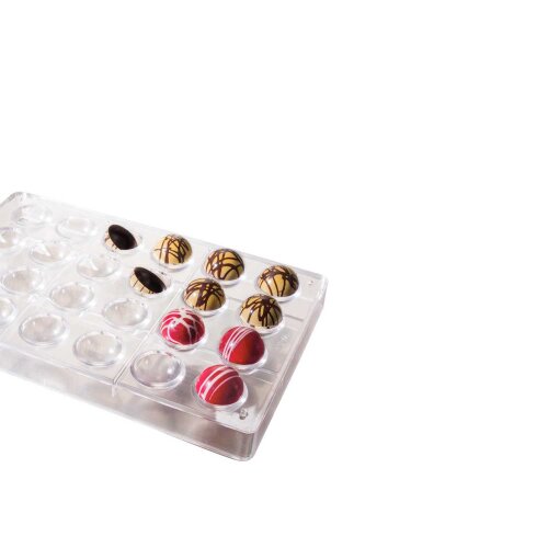 Martellato Policarbon Elmas Yarım Küre Çikolata Kalıbı Ma5000 - 2