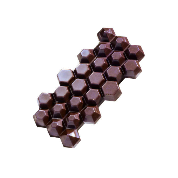 Martellato Hexagon Bar 100 gr Çikolata Kalıbı MA2015 - 2