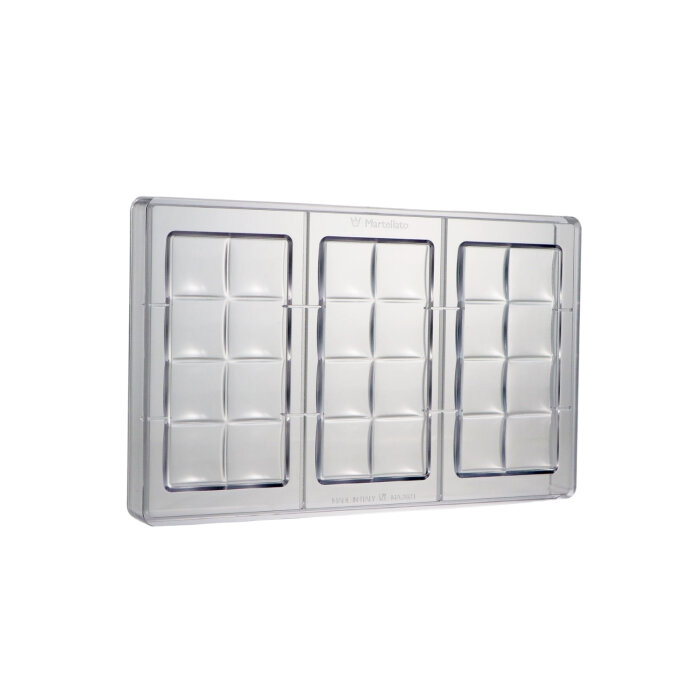 Martellato Polikarbonat Çikolata Kalıbı Quilted Bar 275x175 80 gr MA2021 - 2