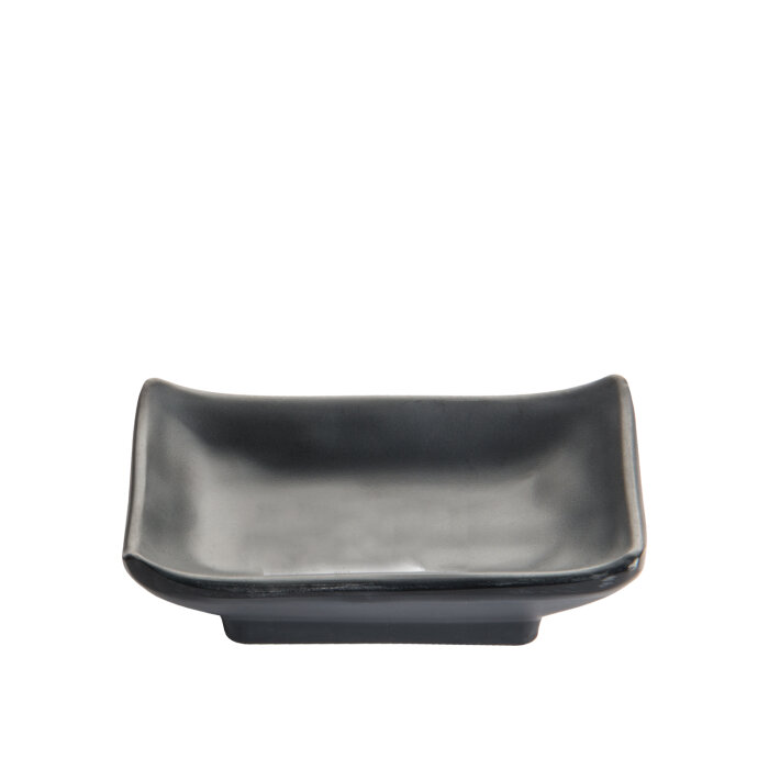 Mat Siyah Melamin D.Gen Tabak 10Cm - 1