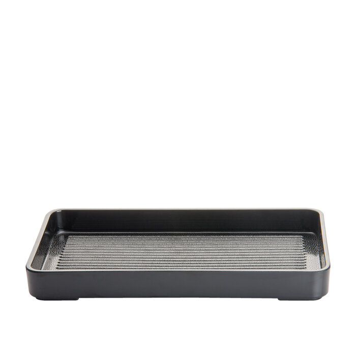 Mat Siyah Melamin D.Gen Tepsi 29Cm - 1