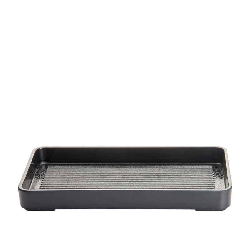 Mat Siyah Melamin D.Gen Tepsi 29Cm - 1