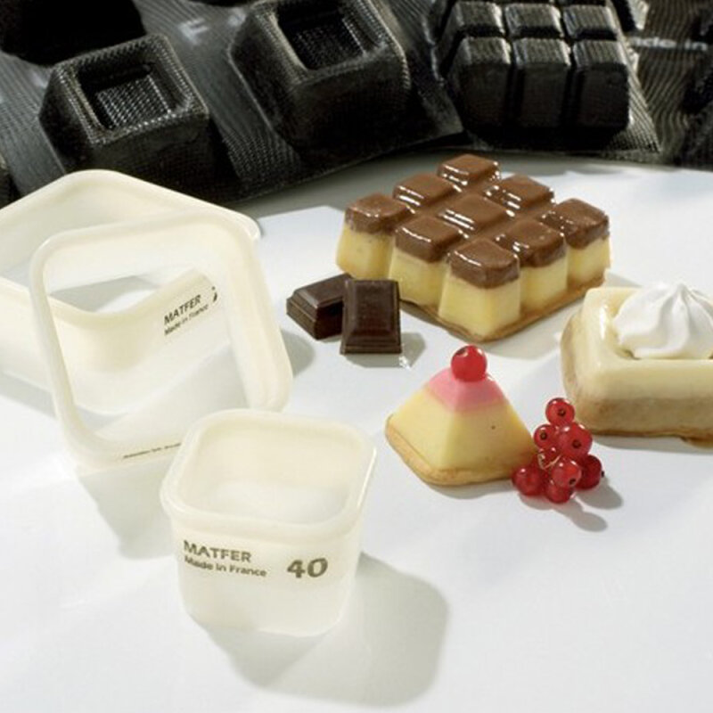 Matfer Exoglass Kare Kesici 40X40 mm - 3