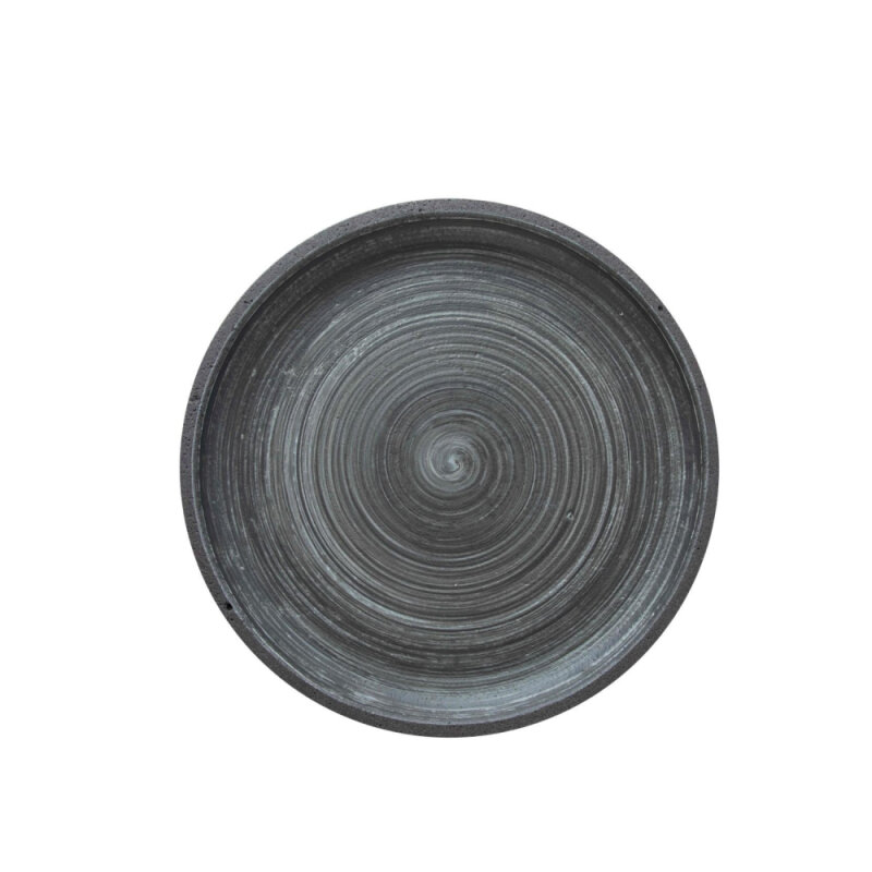 Matgusto Yuv.Tabak Mat Siyah Ç:25 Cm.H:3 Cm. TEON253 - 1