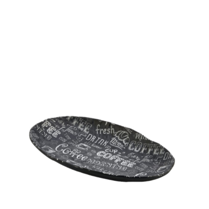 MATT STONE PLATE 24*15 CAFE - 1