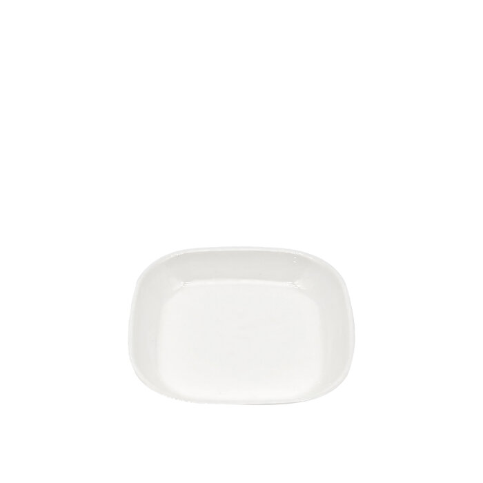 Tulu Porselen Max Kare Tabak 12 cm Krem MX12TB00 - 1