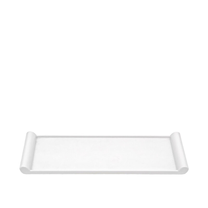 Ultraform Melamin Desenli Dikdörtgen Suşi Sunum Tabak 30X10 - 1