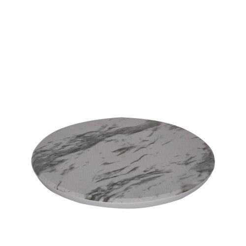 Melamin Mermer Görünümlü Yuv. Sunum Tabak 27Cm - ULTRAFORM MELAMİN
