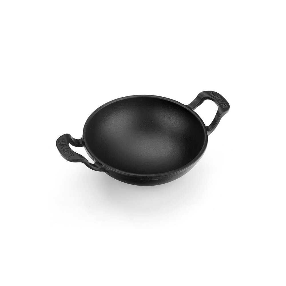 Lava Mini Wok Siyah Yuvarlak Tava Ø 16Cm.