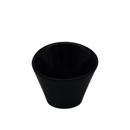 Ultraform Hotel Porselen Minimal Kase 8 cm Siyah - ULTRAFORM PORSELEN