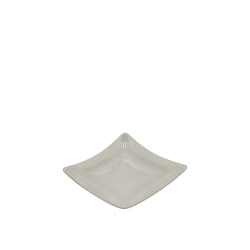 Tulu Porselen Minimal Sunum 14X11cm - Krem ULTF6575 - TULU PORSELEN