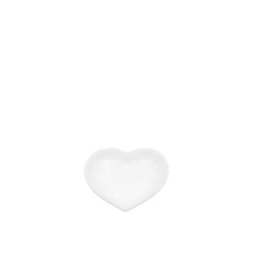 Tulu Porselen Minimal Sunum Kalp - Krem ULTA2431 - TULU PORSELEN