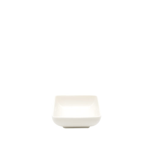 Tulu Porselen Minimal Sunum Kare 7,5X7,5cm - Krem ULTF4812 - TULU PORSELEN