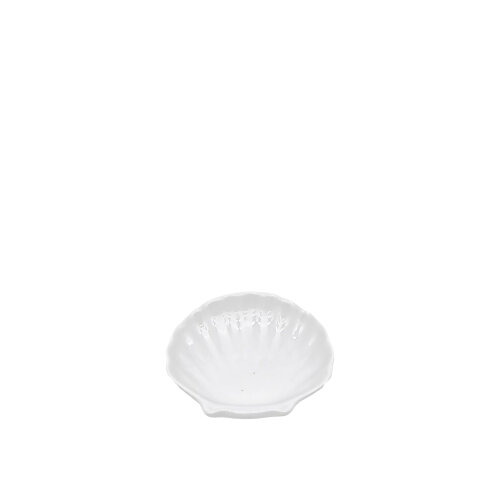 Tulu Porselen Minimal Sunum Midye 10cm - Krem ULTA0617 - TULU PORSELEN