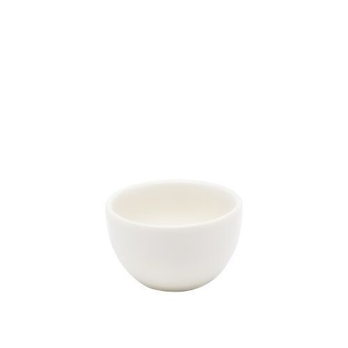 Tulu Porselen Minimal Sunum Yuvarlak Minimal 8,X4,5cm - Krem ULTA8176 - TULU PORSELEN