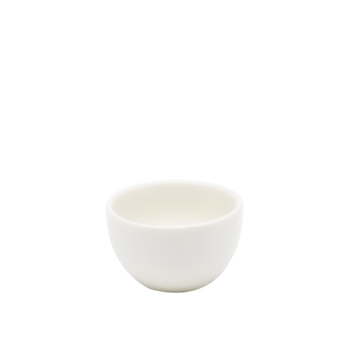 Tulu Porselen Minimal Sunum Yuvarlak Minimal 8,X4,5cm - Krem ULTA8176 - 1