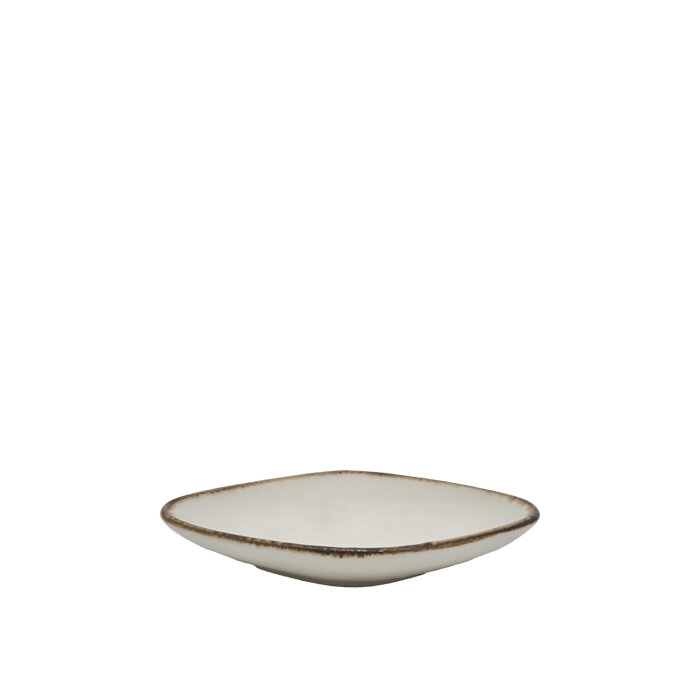 Zest Porcelain Mrt 19cm X 15cm Kayık Tabak - Chocolate MRT19KYCT47 - 1