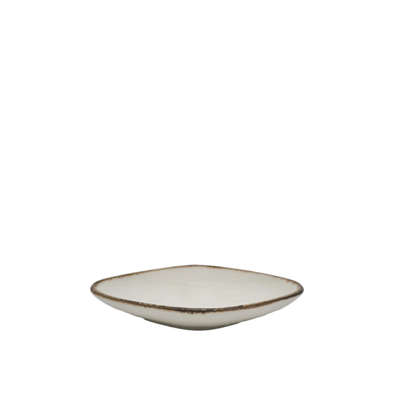 Zest Porcelain Mrt 19cm X 15cm Kayık Tabak - Chocolate MRT19KYCT47 - 1