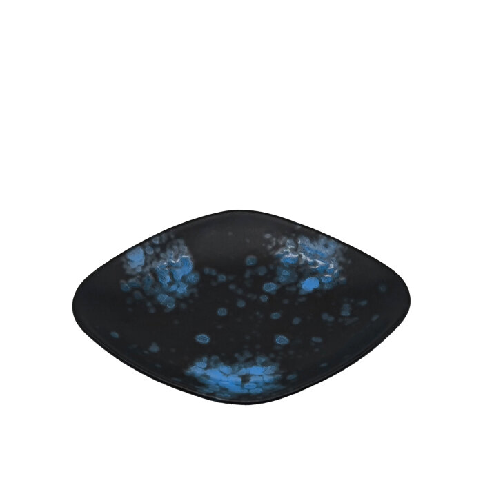 Zest Porcelain Mrt 19X15 Cm Kayık Tabak-Oxy Blue - 1