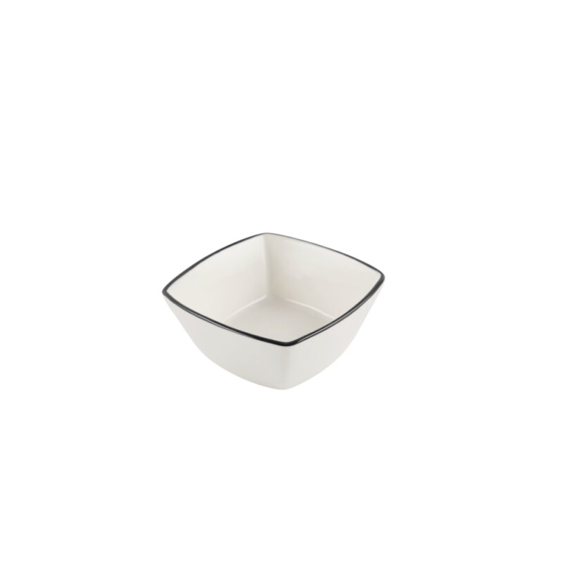 Zest Porcelain Mrt Kare Kase 11Cm -Riva Siyah - 1