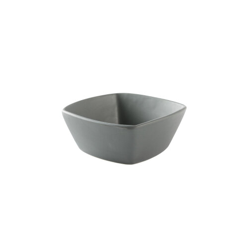 Zest Porcelain Mrt Kare Kase 9Cm -Velour Gri - ZEST PORCELAIN
