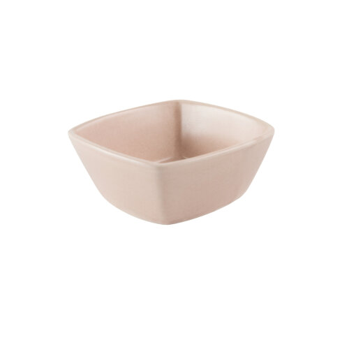 Zest Porcelain Mrt Kare Kase 9Cm -Velour Pudra - ZEST PORCELAIN