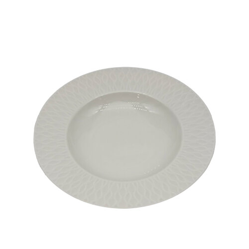 Zest Porcelain Nil Çukur Tabak 21 cm Krem NIL21CK00 - ZEST PORCELAIN