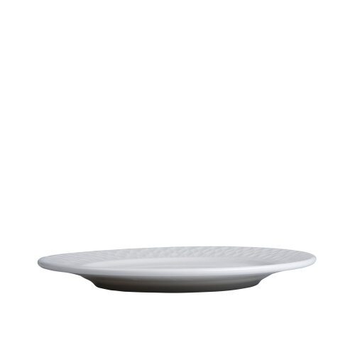 Zest Porcelain Nil Düz Tabak 19cm Krem NIL19DU00 - 3