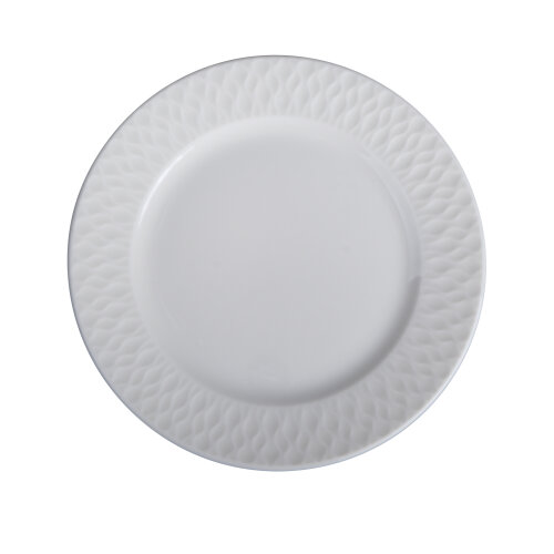 Zest Porcelain Nil Düz Tabak 21 cm Krem NIL21DU00 - 2