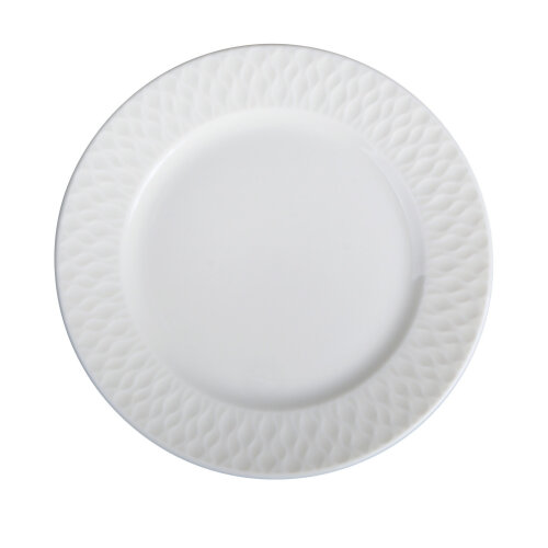 Zest Porcelain Nil Düz Tabak 30 Cm Krem - ZEST PORCELAIN