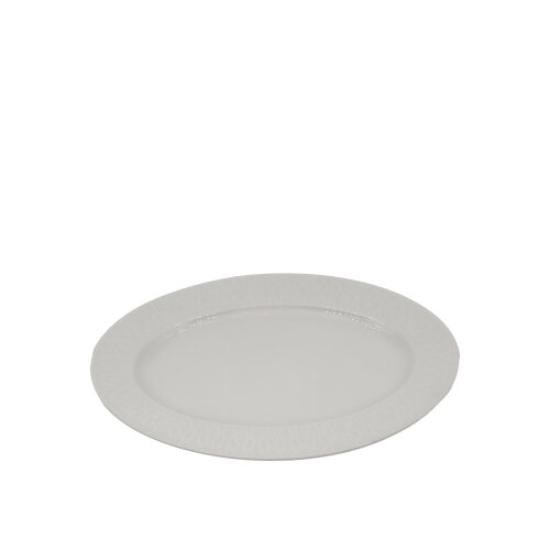 Tulu Porselen Nil Kayık Tabak 25 cm Krem NIL25KY00 - TULU PORSELEN