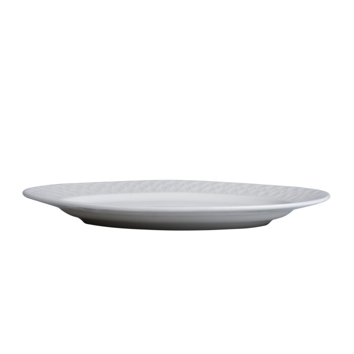 Tulu Porselen Nil Kayık Tabak 25 cm Krem NIL25KY00 - 2