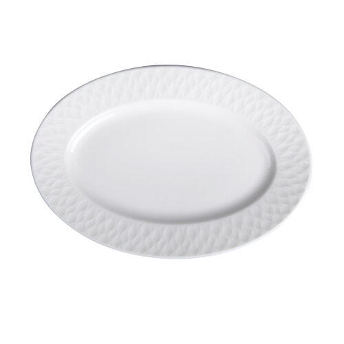 Zest Porcelain Nil Kayık Tabak 25 cm Krem NIL25KY00 - ZEST PORCELAIN