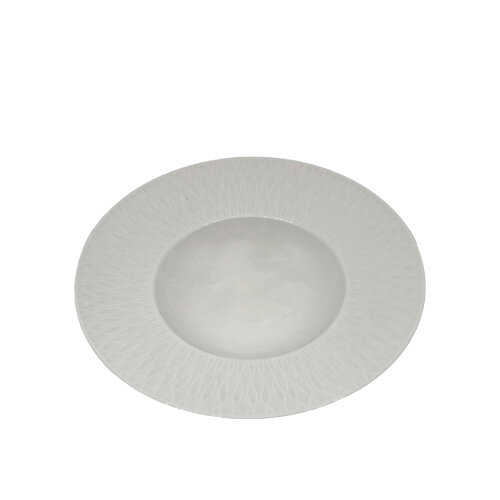 Tulu Porselen Nil Risotto Tabağı 26 cm - Krem - TULU PORSELEN