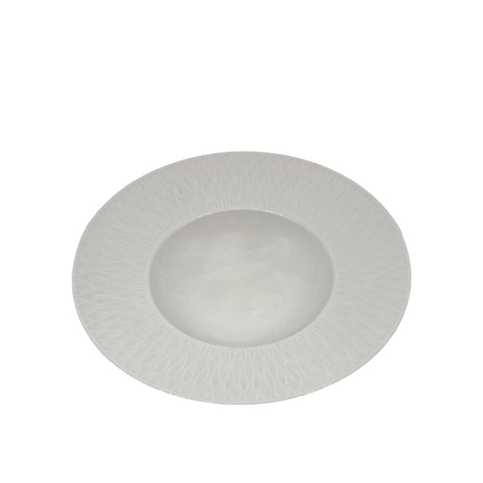 Tulu Porselen Nil Risotto Tabağı 26 cm - Krem - 1