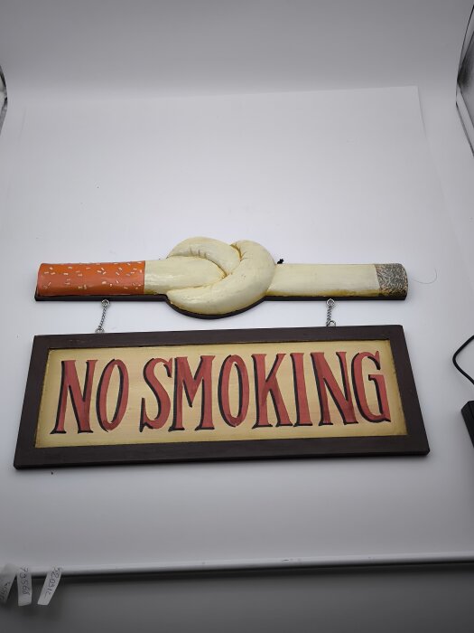 No Smoking İkaz Yazısı 54X32 Cm - 1