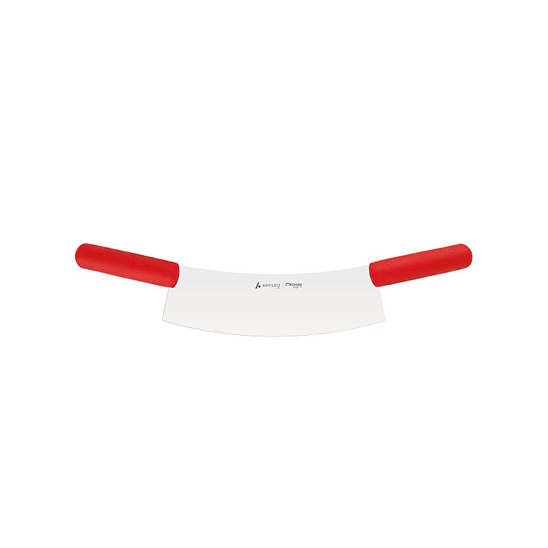 Aryıldız Noka Çift Saplı Zırh 35 cm Kırmızı - 1