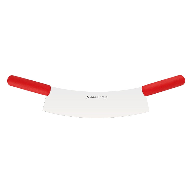 Aryıldız Noka Çift Saplı Zırh 45 cm Kırmızı - 1