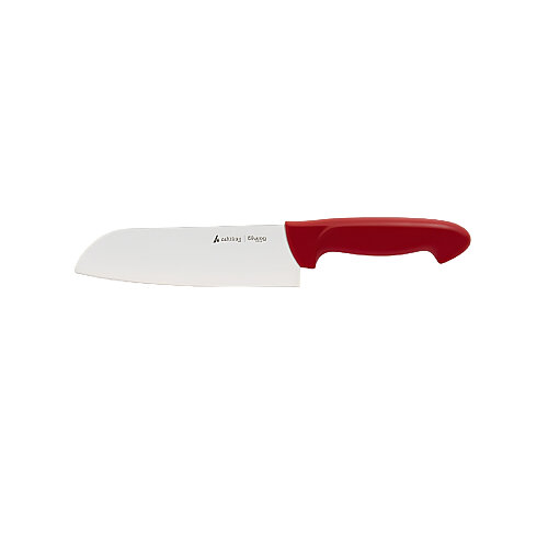 Noka Santoku Bıçağı 19 Cm Kırmızı - ARYILDIZ