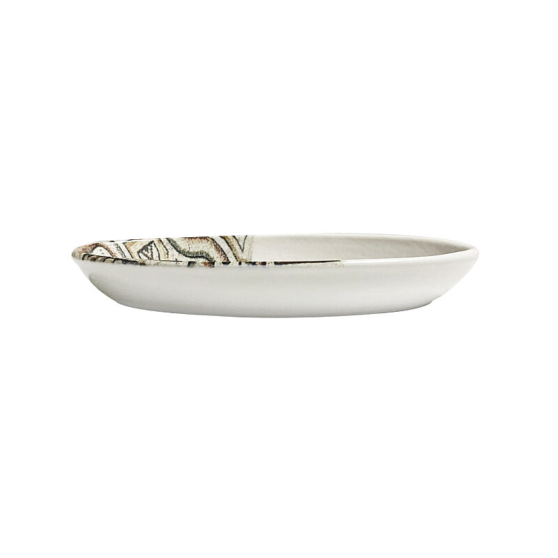 Zest Porcelain Oval Fırın Kabı 19 Cm-Elbe - 2