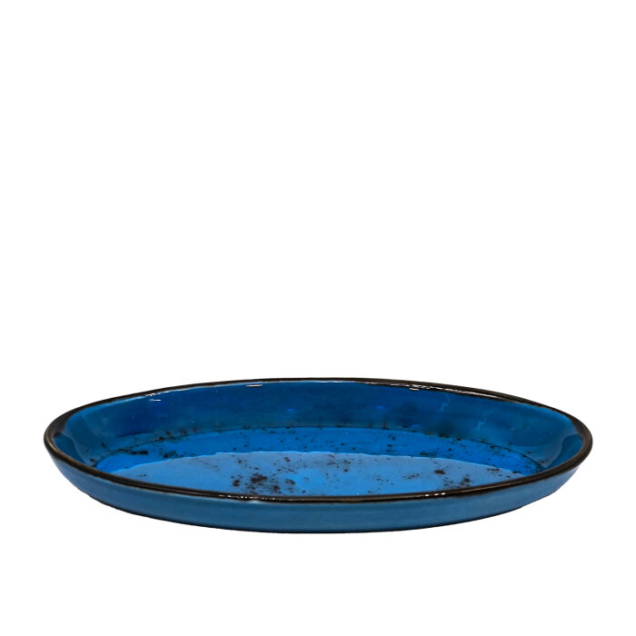 Zest Porcelain Oval Fırın Kabı 26 Cm-Paris Mavi - 1