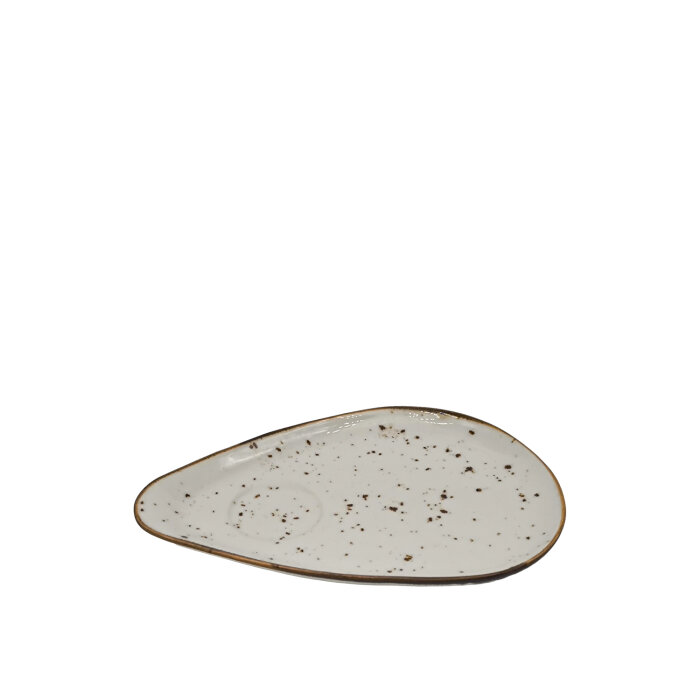 Tulu Porselen Oval İkramlık 25cm - Reactıve 46 Krem OV25ISR46 - 1