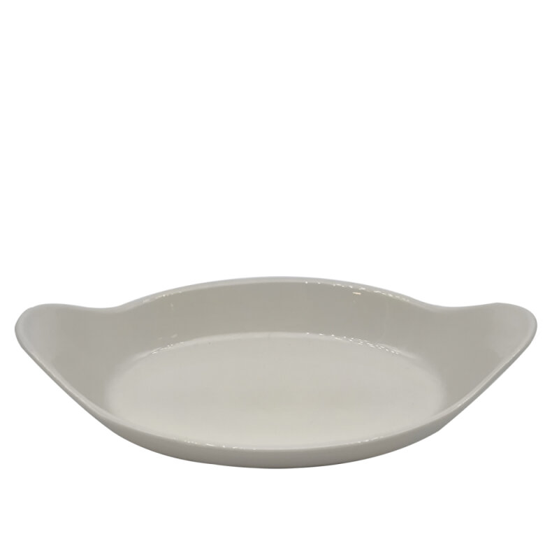 Tulu Porselen Oval Sahan Sunum 30 X 17cm – Krem SNM30OFK00    - 1